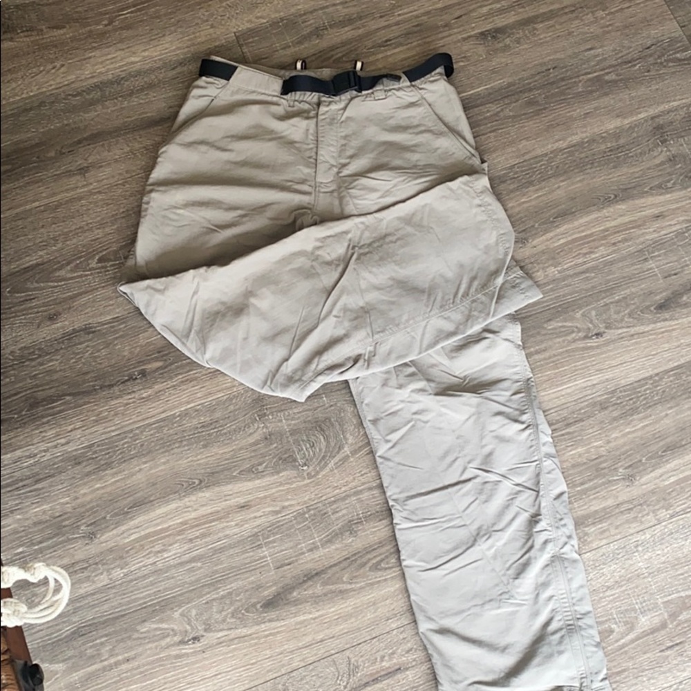 Zip off hiking pants